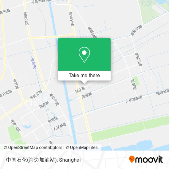 中国石化(海边加油站) map
