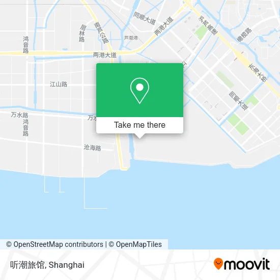 听潮旅馆 map