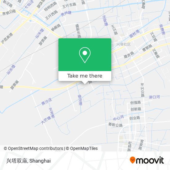 兴塔双庙 map