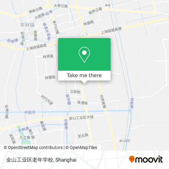 金山工业区老年学校 map