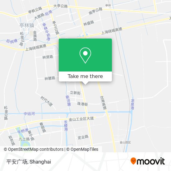 平安广场 map