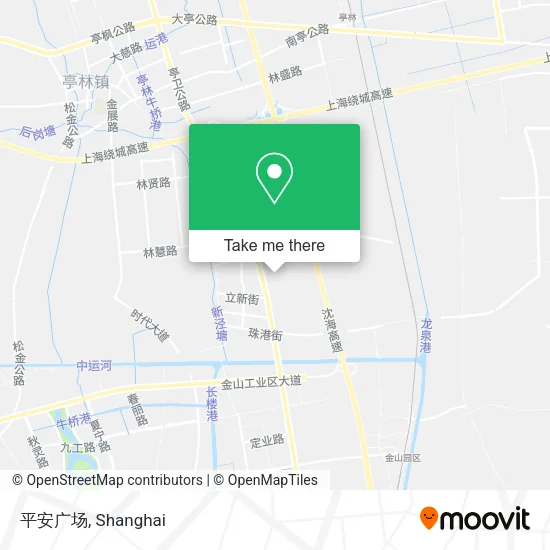 平安广场 map