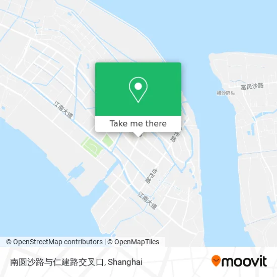 南圆沙路与仁建路交叉口 map