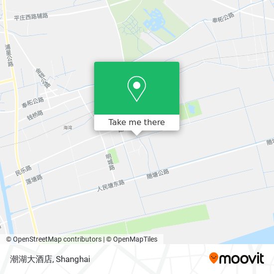 潮湖大酒店 map