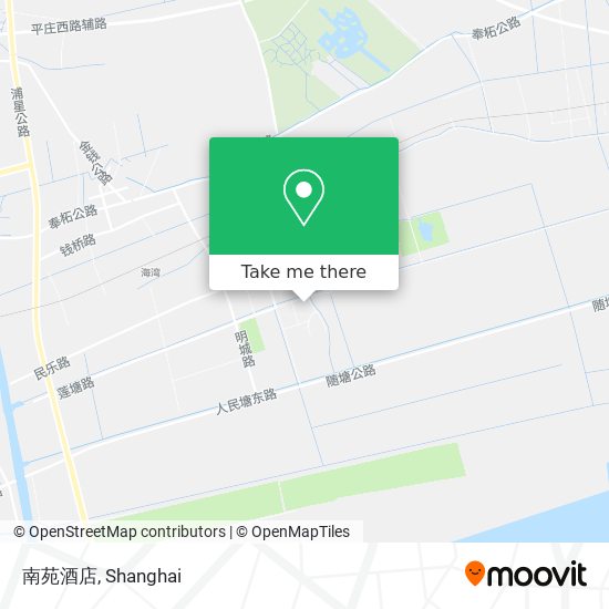 南苑酒店 map