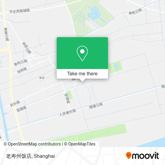 老寿州饭店 map