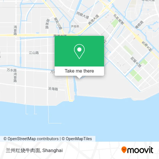兰州红烧牛肉面 map