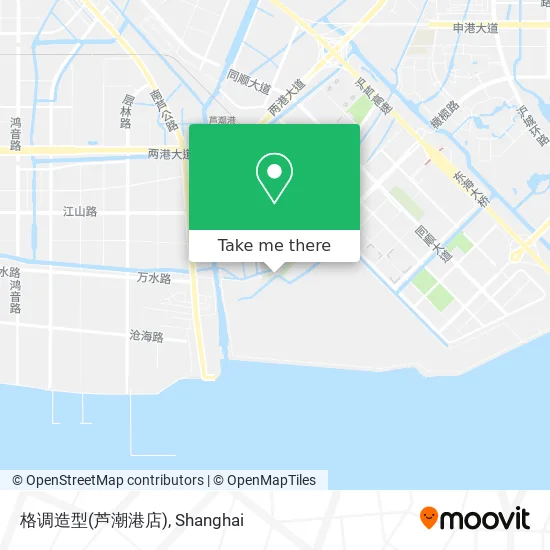格调造型(芦潮港店) map