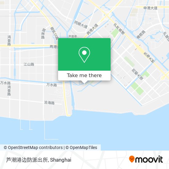 芦潮港边防派出所 map