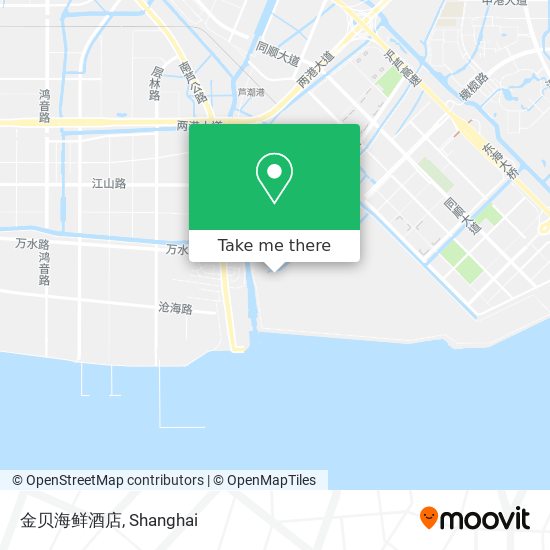 金贝海鲜酒店 map