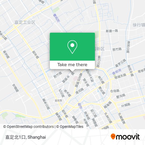 嘉定北1口 map