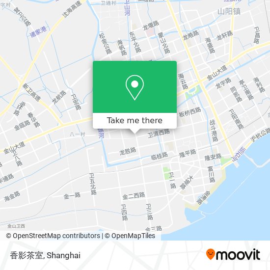 香影茶室 map