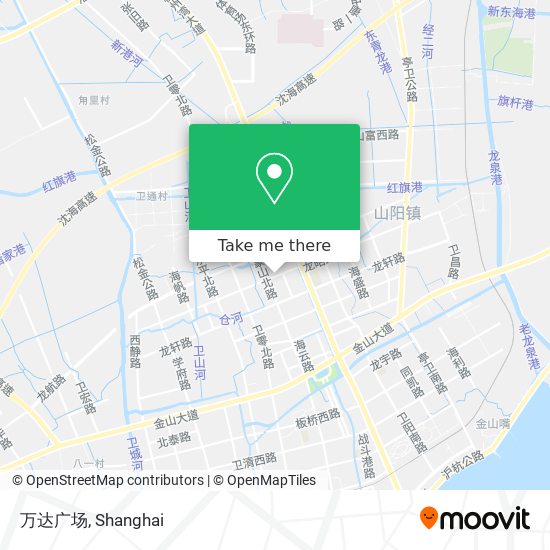 万达广场 map