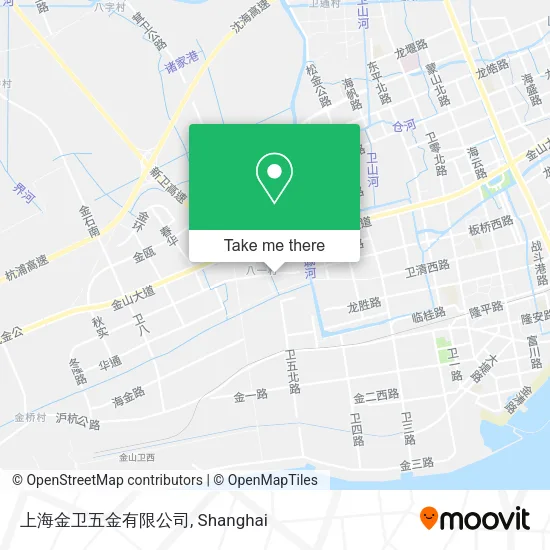 上海金卫五金有限公司 map