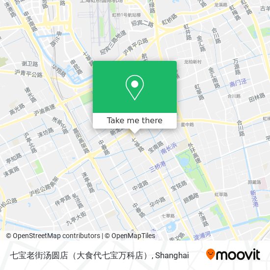 七宝老街汤圆店（大食代七宝万科店） map