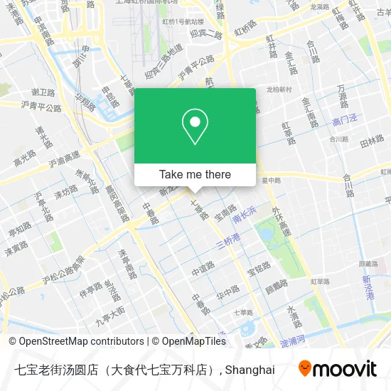 七宝老街汤圆店（大食代七宝万科店） map