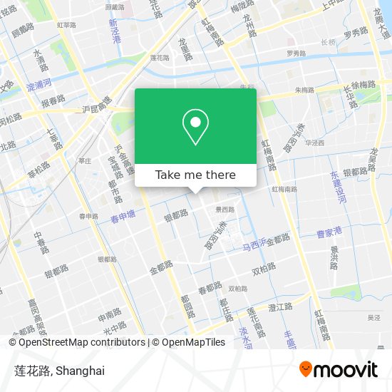 莲花路 map