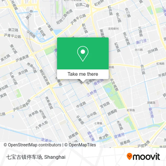 七宝古镇停车场 map