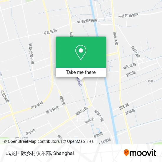 成龙国际乡村俱乐部 map