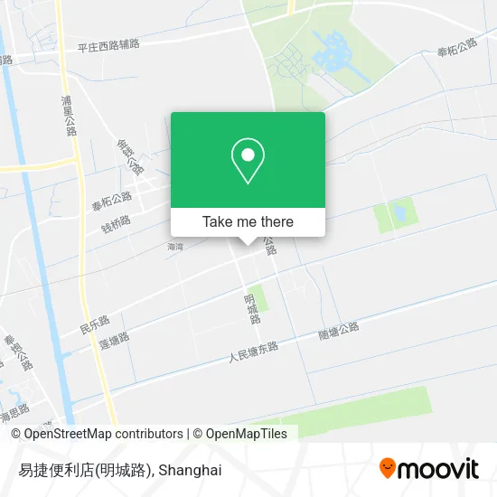 易捷便利店(明城路) map