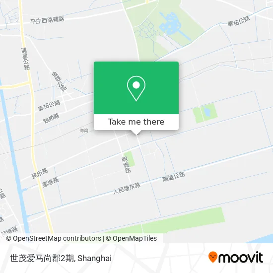 世茂爱马尚郡2期 map
