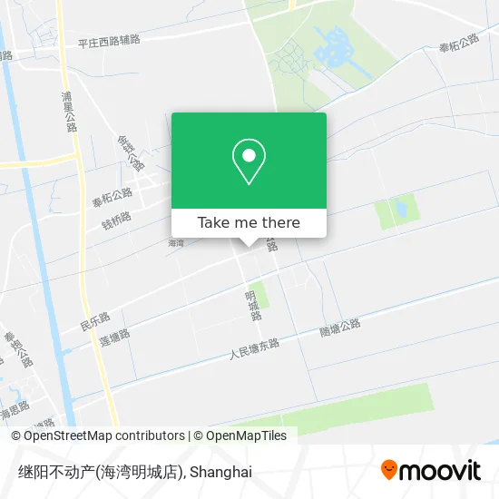 继阳不动产(海湾明城店) map