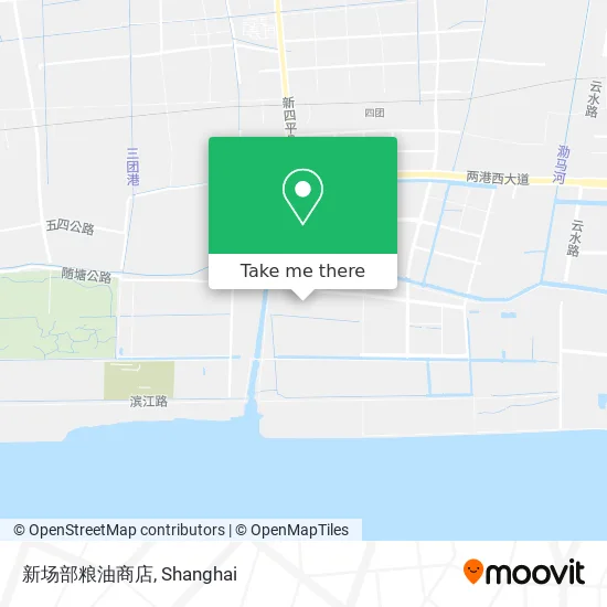 新场部粮油商店 map