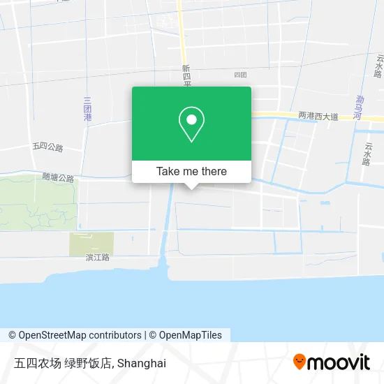 五四农场 绿野饭店 map