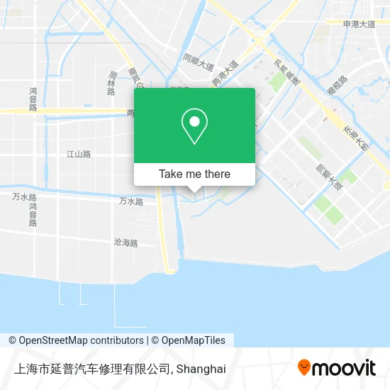 上海市延普汽车修理有限公司 map