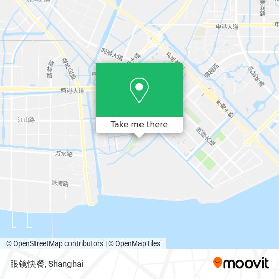 眼镜快餐 map