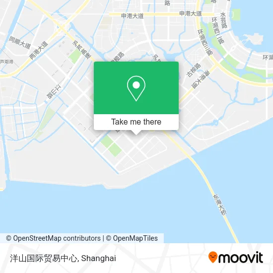 洋山国际贸易中心 map