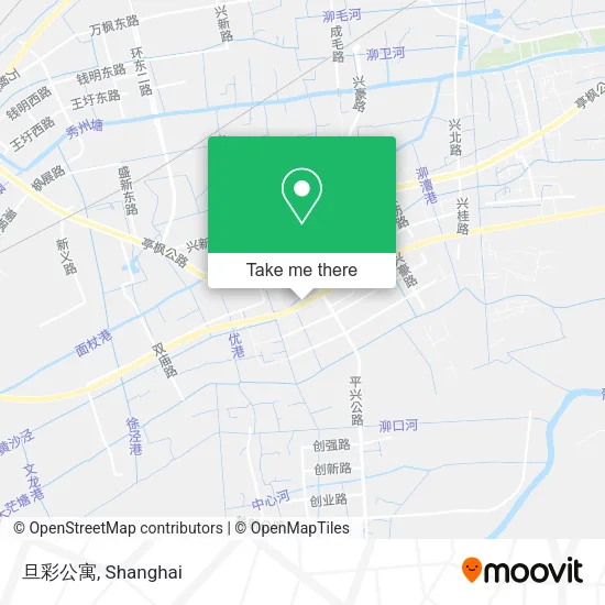 旦彩公寓 map