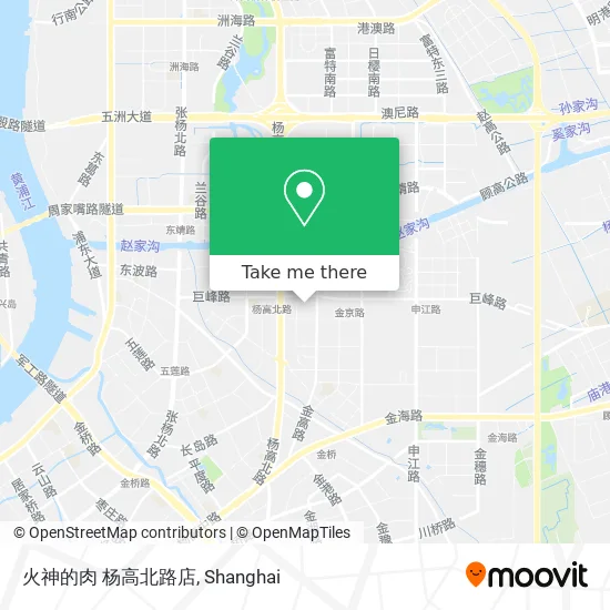 火神的肉 杨高北路店 map