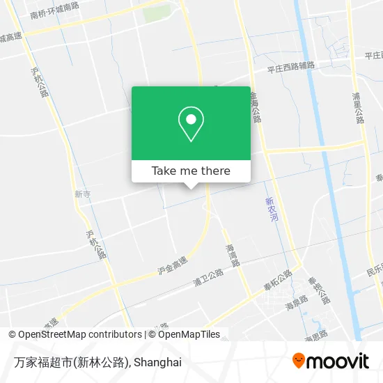万家福超市(新林公路) map