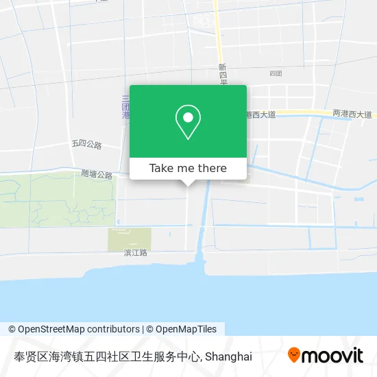 奉贤区海湾镇五四社区卫生服务中心 map
