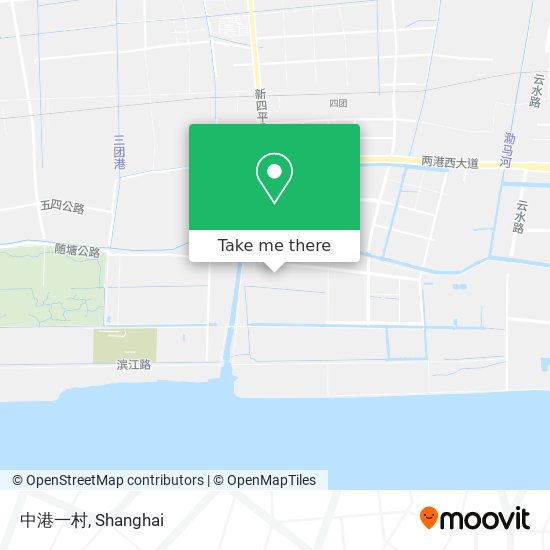 中港一村 map