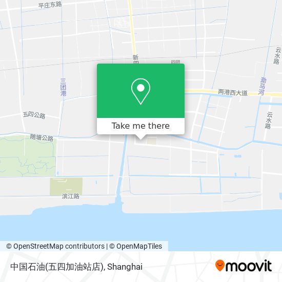 中国石油(五四加油站店) map
