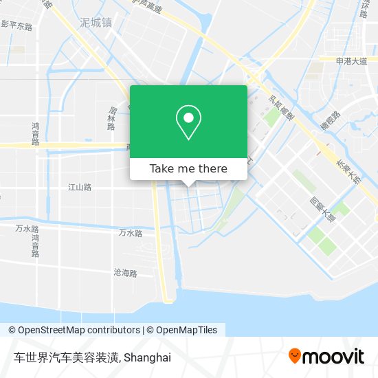 车世界汽车美容装潢 map