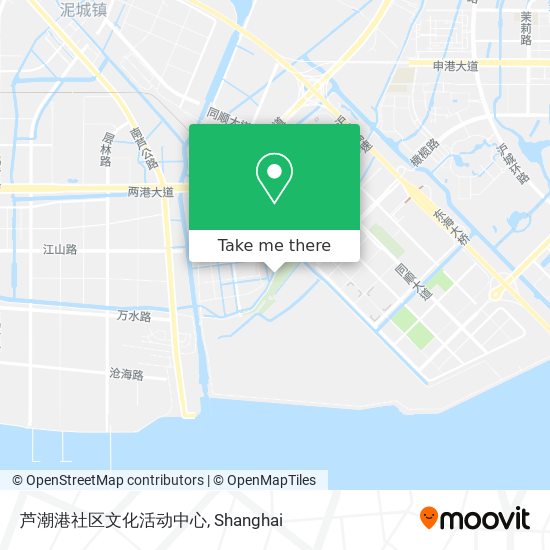 芦潮港社区文化活动中心 map