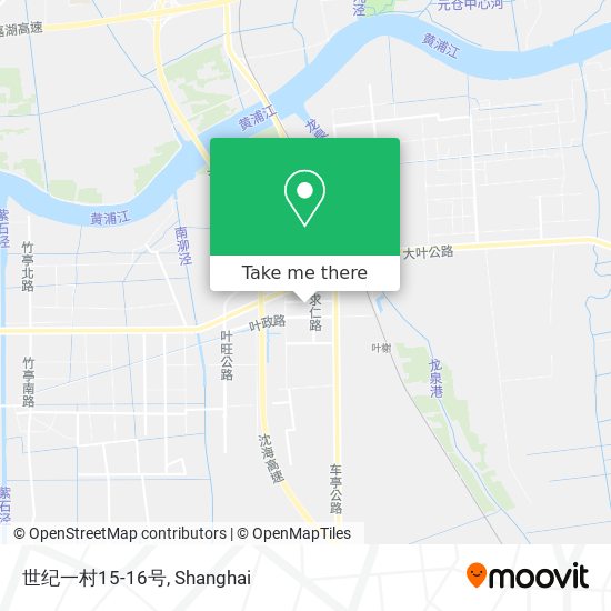 世纪一村15-16号 map