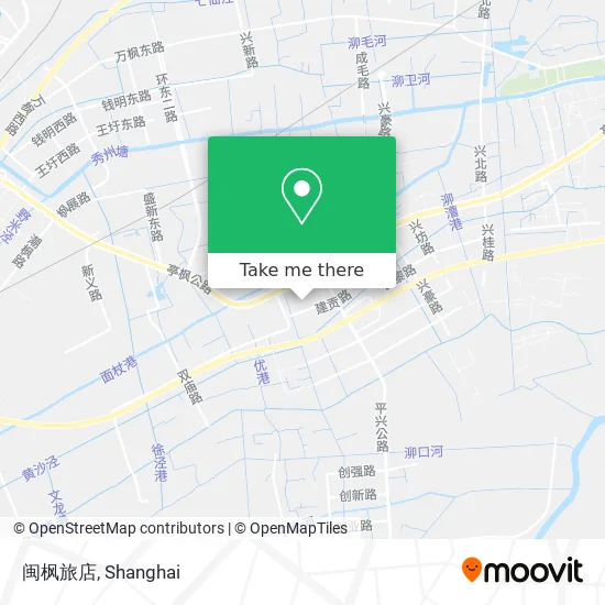 闽枫旅店 map