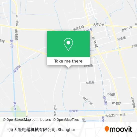 上海天隆电器机械有限公司 map