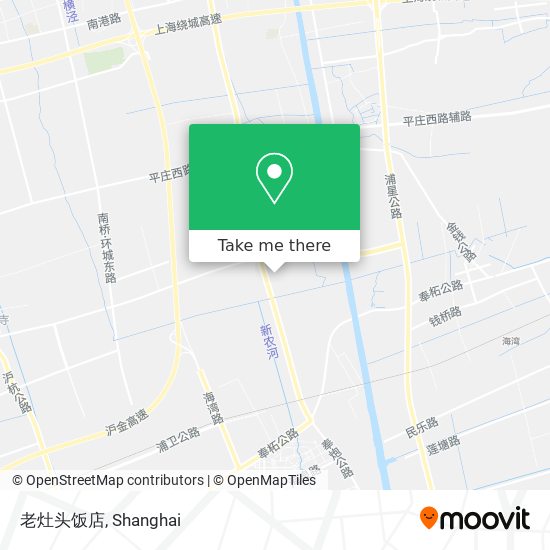 老灶头饭店 map