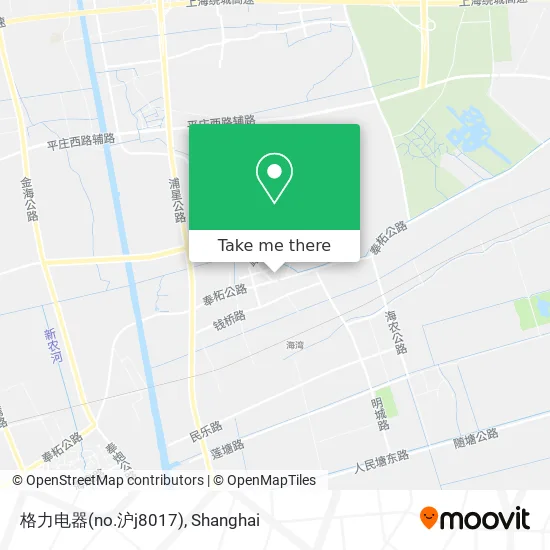 格力电器(no.沪j8017) map