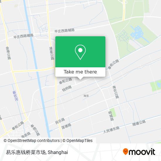易乐惠钱桥菜市场 map