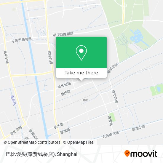 巴比馒头(奉贤钱桥店) map
