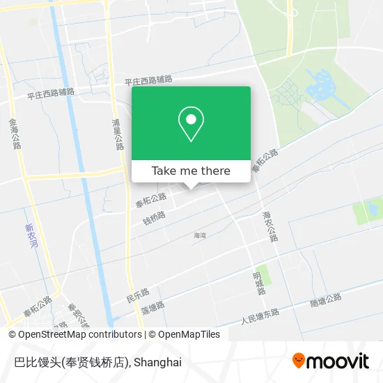 巴比馒头(奉贤钱桥店) map