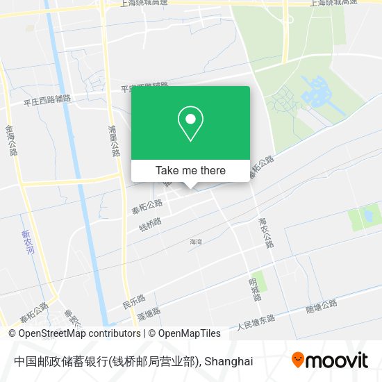中国邮政储蓄银行(钱桥邮局营业部) map