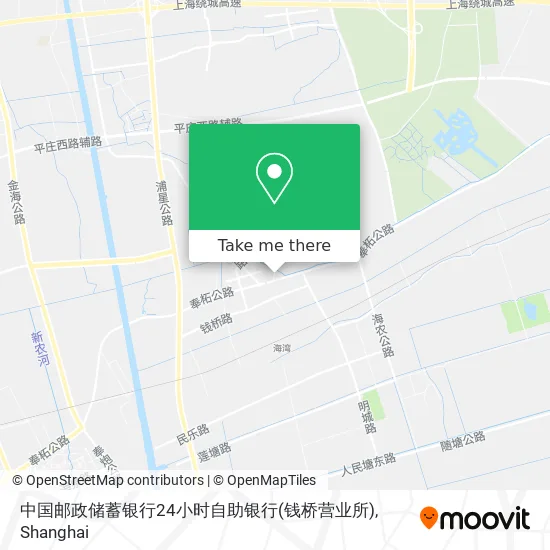 中国邮政储蓄银行24小时自助银行(钱桥营业所) map