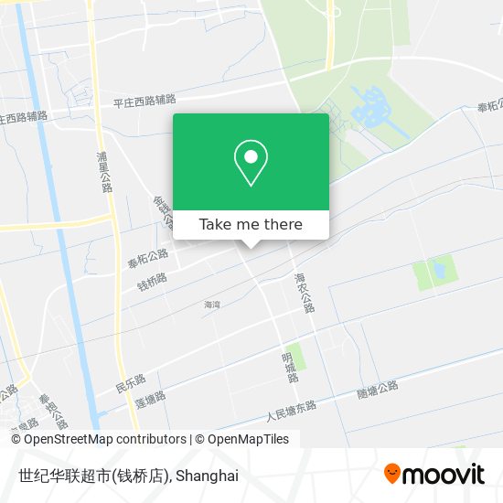 世纪华联超市(钱桥店) map